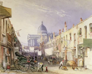 Universiteit van Londen vanaf Old Gower Muse